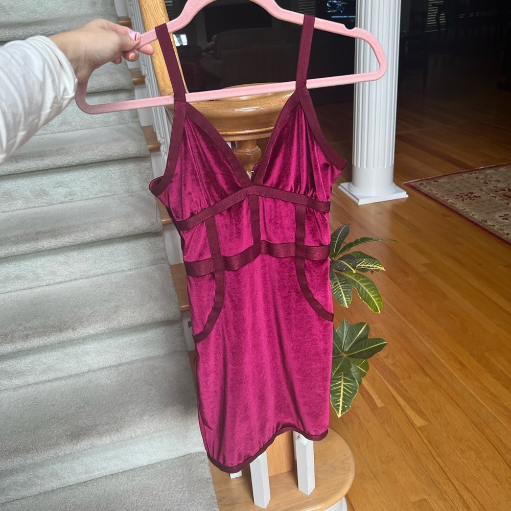 Guess Burgundy Dress
